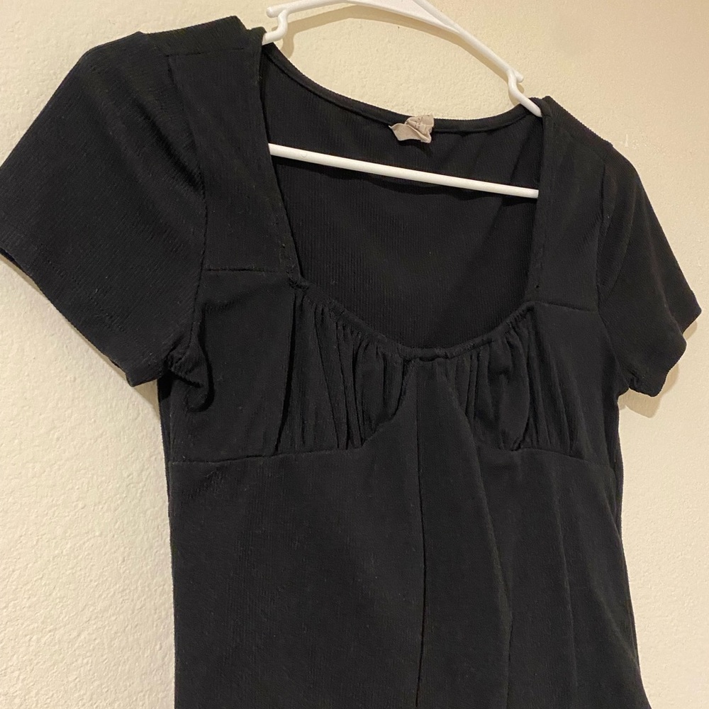 Black Babydoll top Size Medium